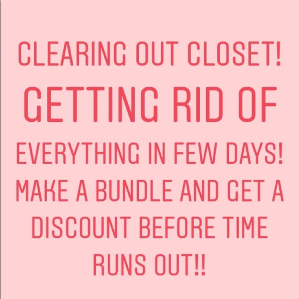 ‼️GETTING RID OF EVERYTHING‼️